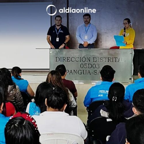 CRISTIAN FABIAN MOREIRA PICO, ASUME LA DIRECCIÓN DISTRITAL DE SALUD DE PANGUA LA MANÁ