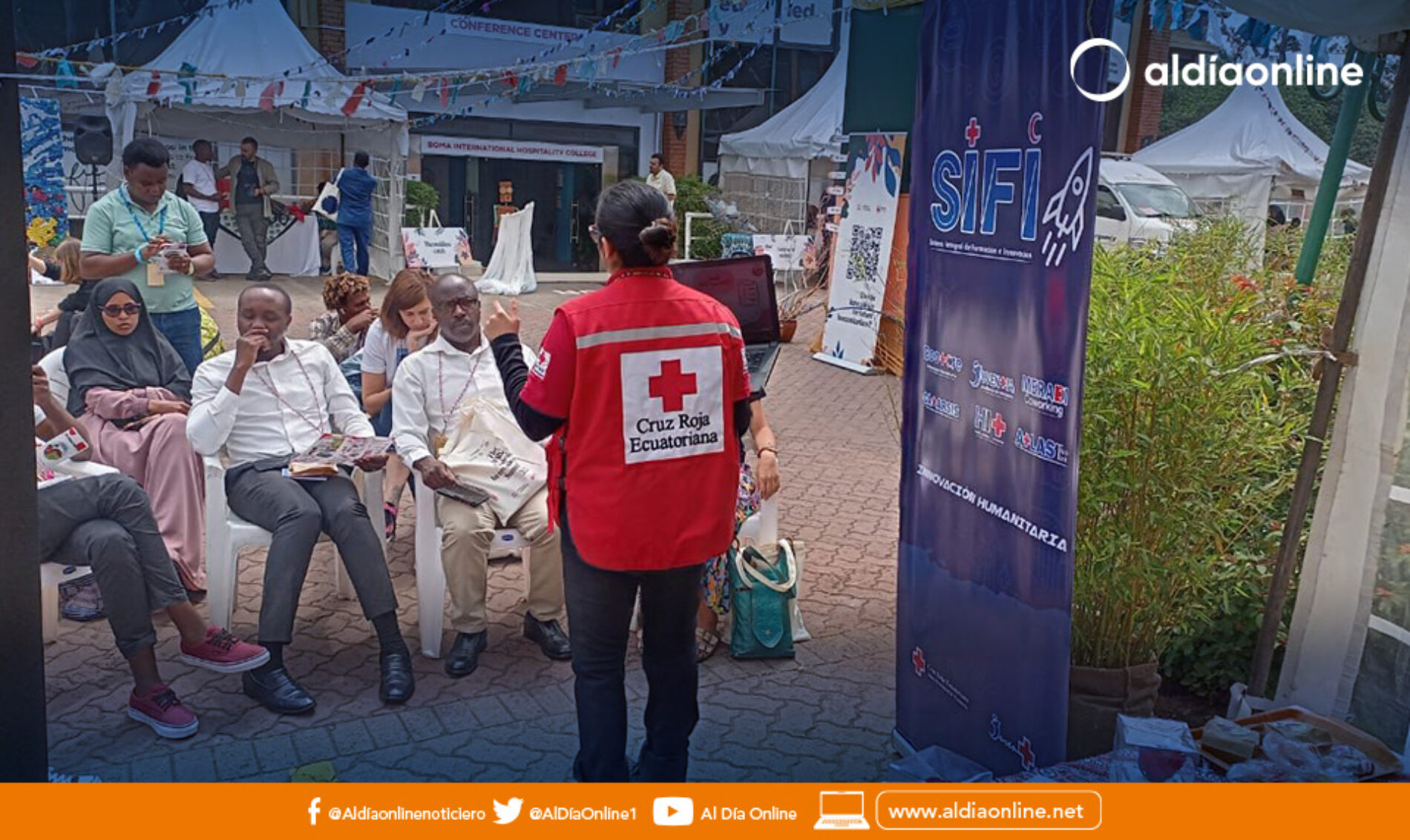 VICTORIA ALBÁN ASUME LA PRESIDENCIA DE LA CRUZ ROJA, JUNTA PROVINCIAL DE COTOPAXI.(VIDEO)