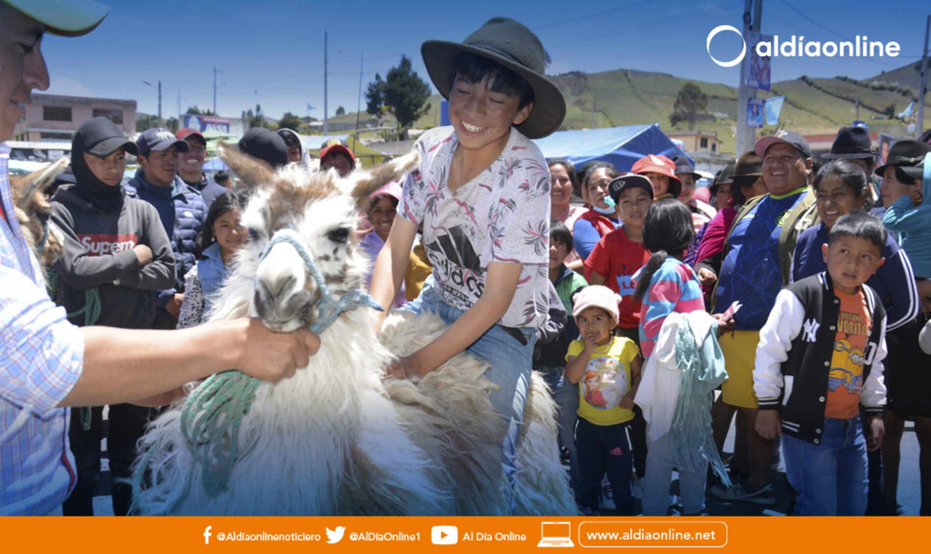 PRIMERA CARRERA DE LLAMINGOS SEDESARROLLÓ EN COCHAPAMBA ORGANIZADO POR EL GAD.M  DE  SAQUISILÍ