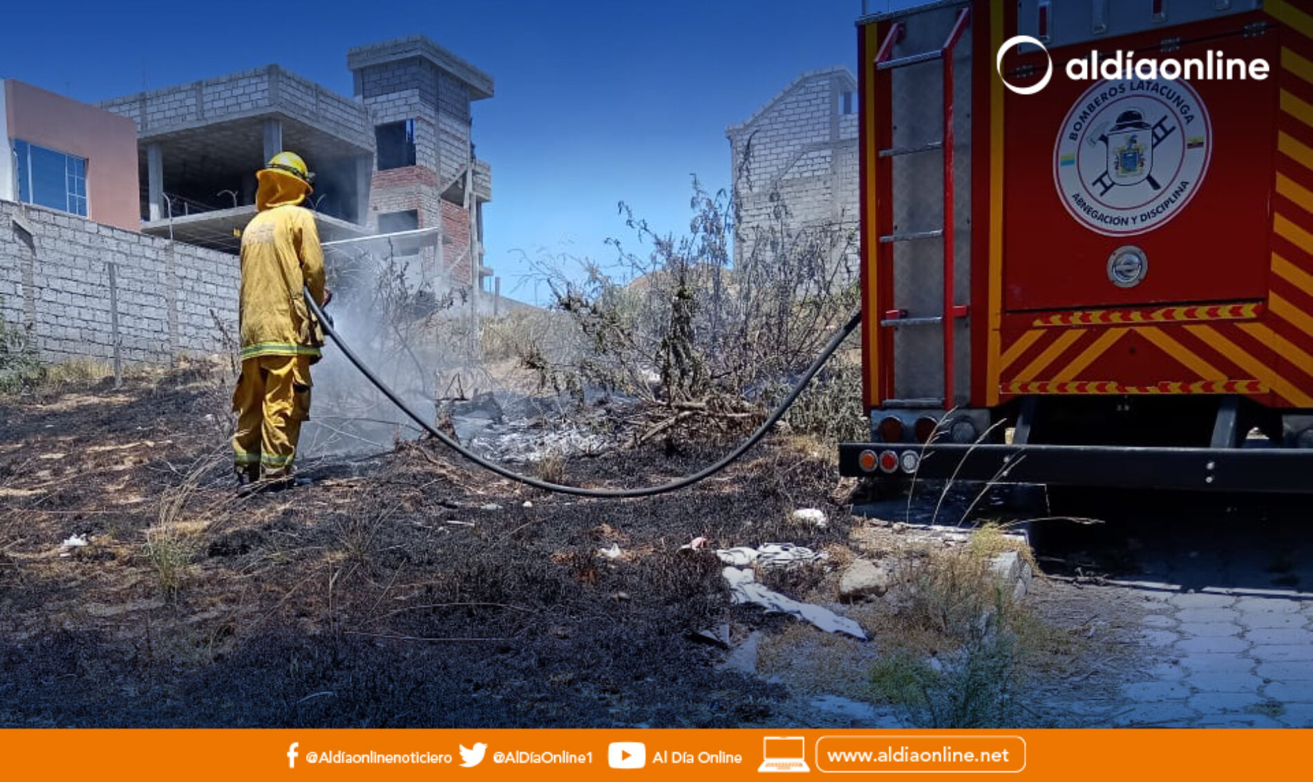INCREMENTO DE INCENDIOS FORESTALES SE REGISTRAN EN LATACUNGA (VIDEO)