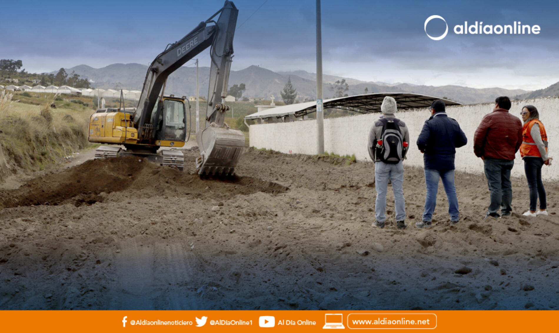 PREFECTURA DE COTOPAXI INICIA OBRAS DE ASFALTADO EN LOS CANTONES SALCEDO Y SAQUISILÍ