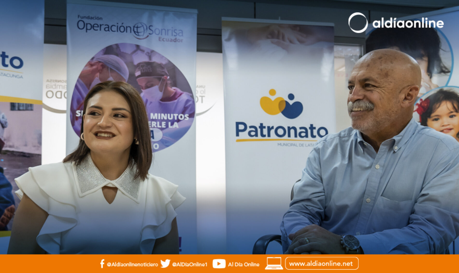 FIRMA DE CONVENIO ENTRE PATRONATO MUNICIPAL DE LATACUNGA Y FUNDACIÓN OPERACIÓN SONRISA ECUADOR