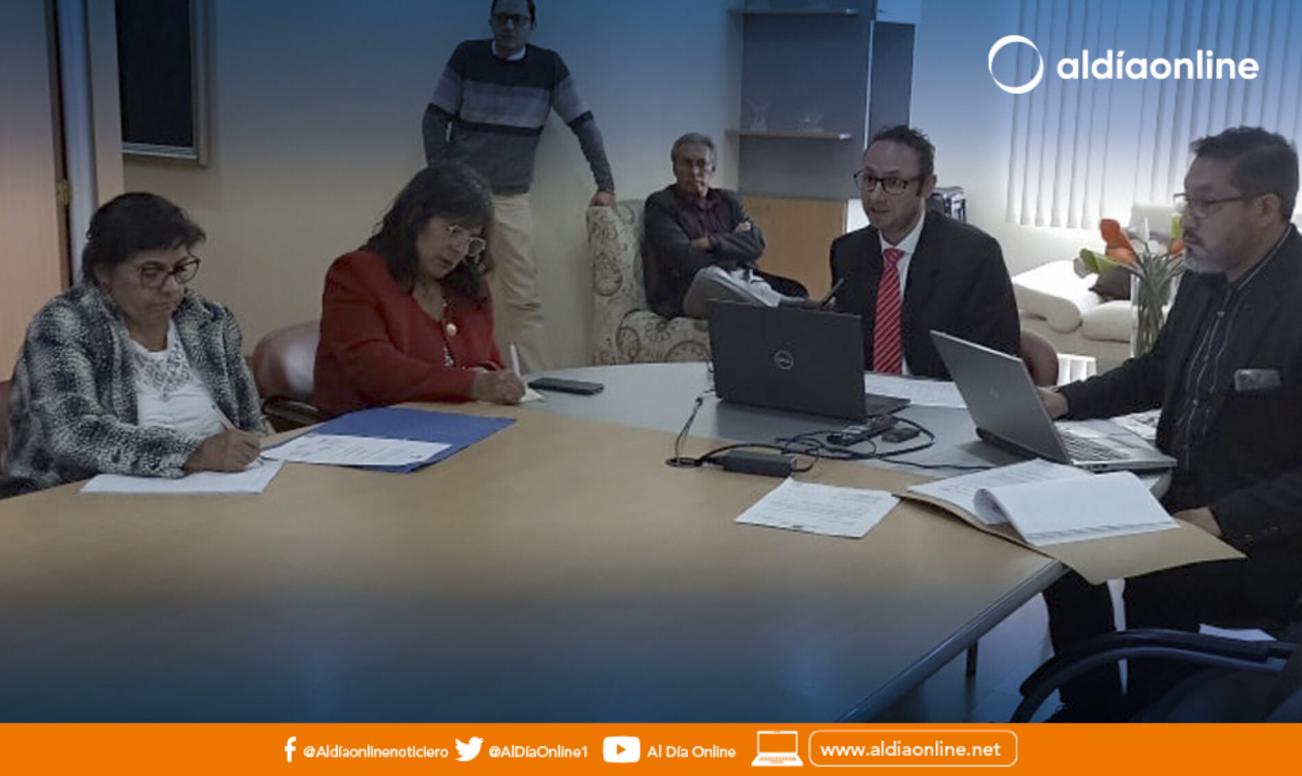 ALCALDE JUAN PAUL PACHECO Y CONCEJAL CRISTIAN MOLINA PARTE DEL DIRECTORIO DE ELEPCO