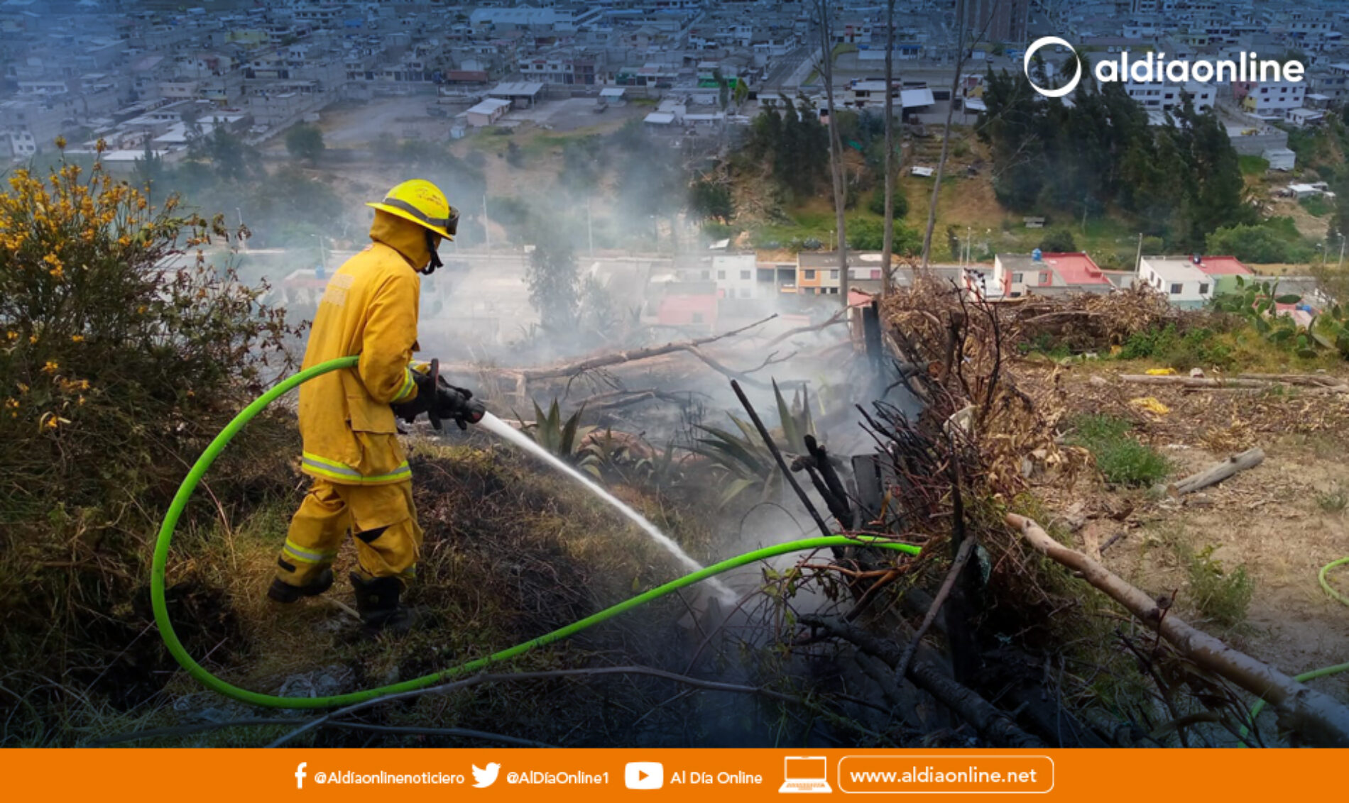 INCREMENTO DE INCENDIOS FORESTALES SE REGISTRAN EN LATACUNGA (VIDEO)