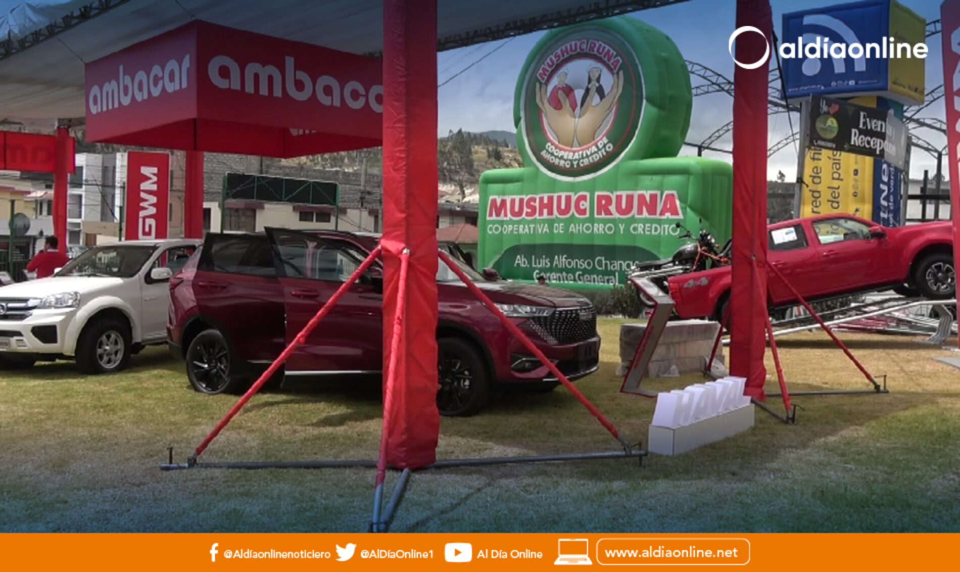 COOPERATIVA MUSHUC RUNA APERTURÓ LA EXPO AUTO 2023 Y ESPERA PÚBLICO HASTA EL DOMINGO 6 (VIDEO)