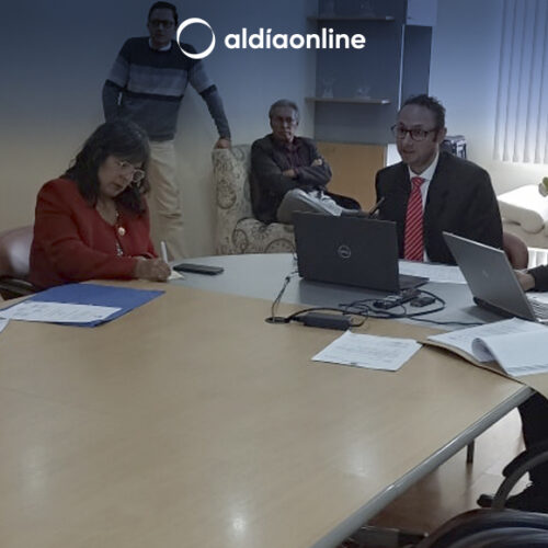 ALCALDE JUAN PAUL PACHECO Y CONCEJAL CRISTIAN MOLINA PARTE DEL DIRECTORIO DE ELEPCO