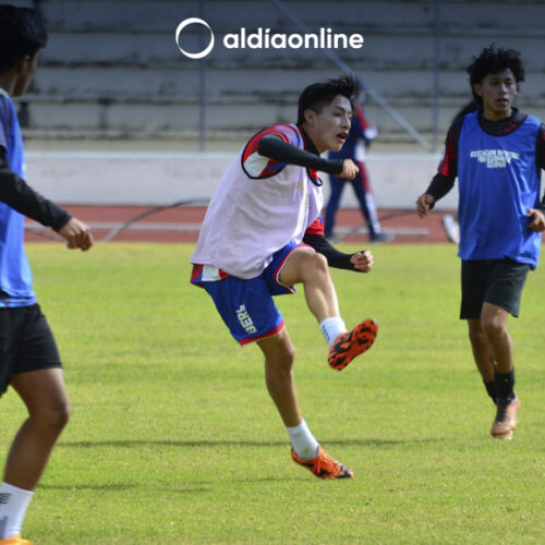 LDU DE QUITO RECIBE EN EL COMPLEJO DE POMASQUI A SELECCIÓN ASO. FÚTBOL  DE COTOPAXI SUB. 17