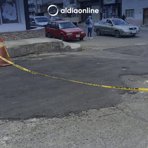BACHEO SOLUCIÓN PARCIAL EN LA VÍA QUE UNE SAN SILVESTRE Y LA EX PANAMERICANA