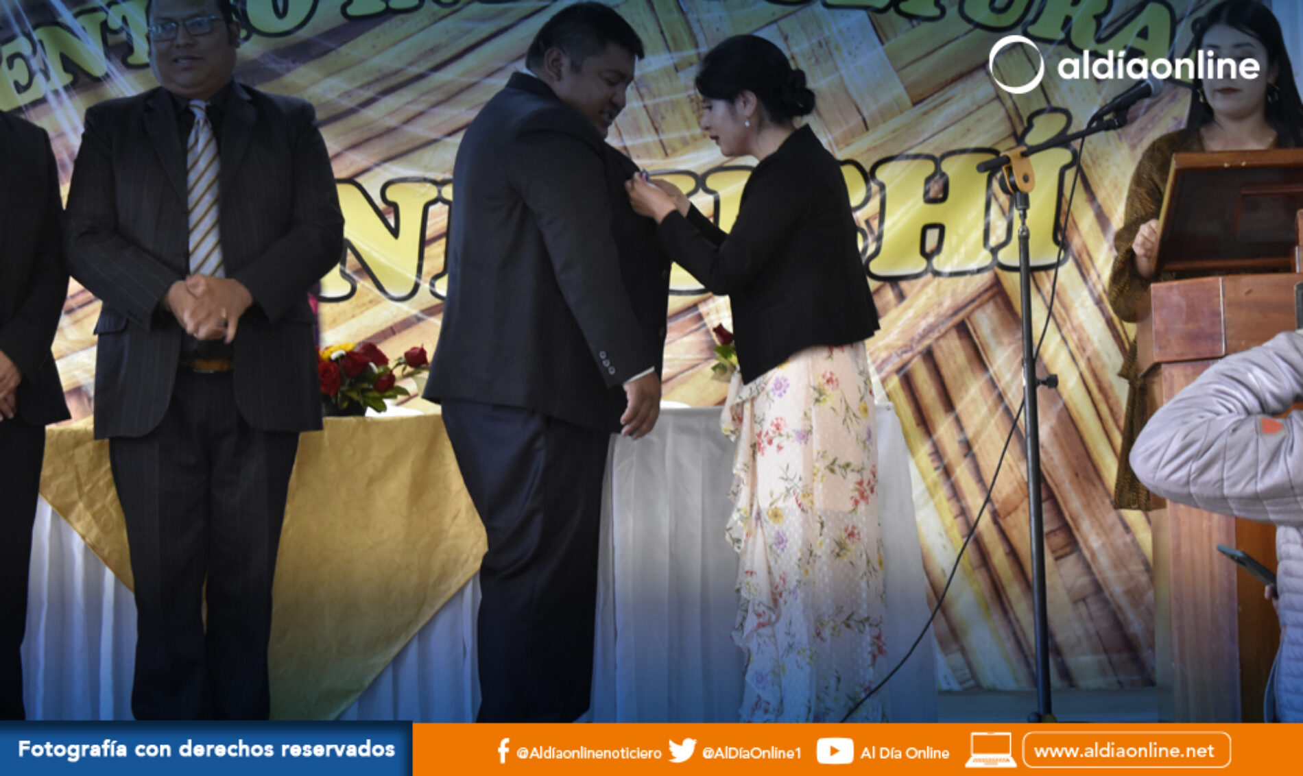 TANICUCHI CELEBRÓ 503 AÑOS DE PARROQUIALIZACIÓN Y SU PRESIDENTA DIO A CONOCER ACTIVIDADES (VIDEOS)