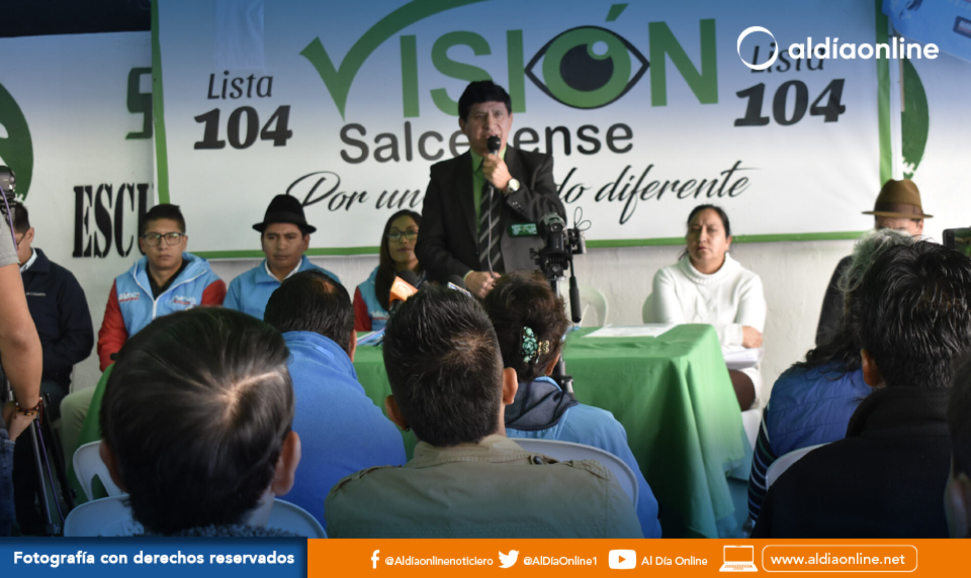 MOVIMIENTO VISION SALCEDENSE OFICIALIZA RESPALDO A CANDIDATOS DE REVOLUCIÓN CIUDADANA (VIDEO)