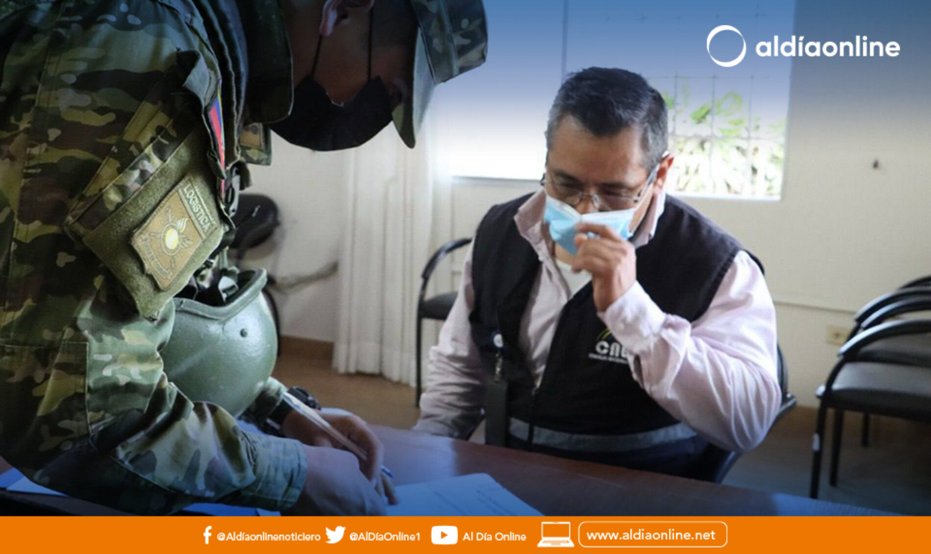 PAPELETAS ELECTORALES SERÁN TRASLADADAS A COTOPAXI CON RESGUARDO DE LAS FUERZAS ARMADAS