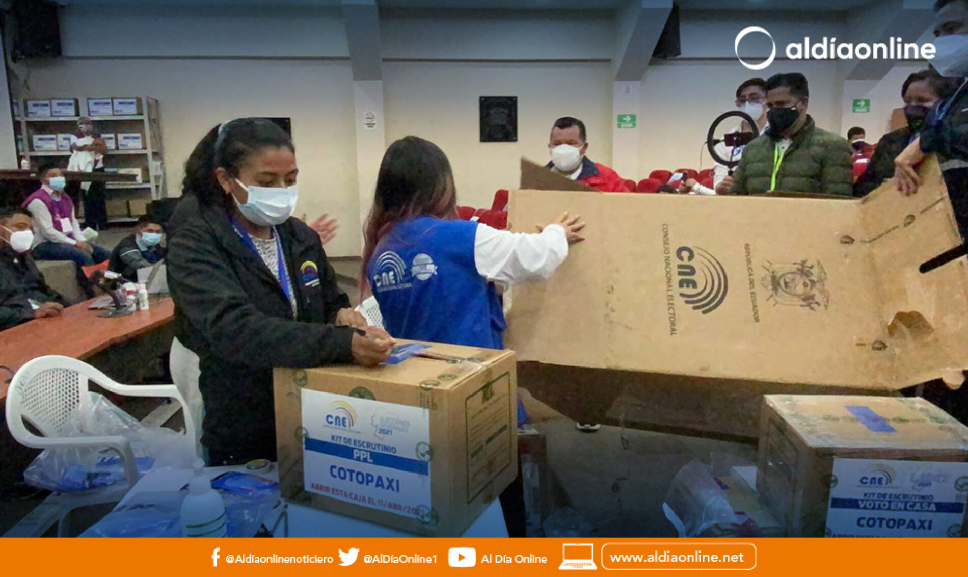 LA DELEGACIÓN PROVINCIAL ELECTORAL DE COTOPAXI SE PREPARA PARA EL SEGUNDO SIMULACRO NACIONAL