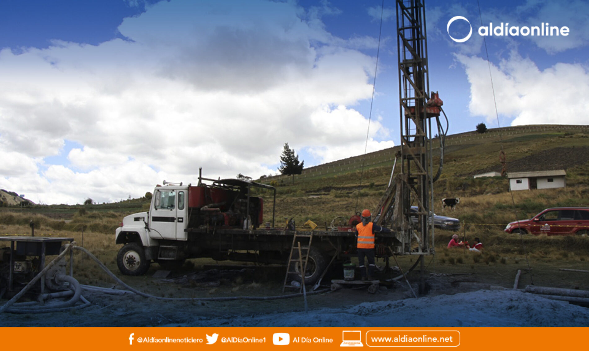 OBRAS DE RIEGO Y EXTRACCIÓN DE AGUAS SUBTERRÁNEAS EN COCHAPAMBA SAQUISILÍ