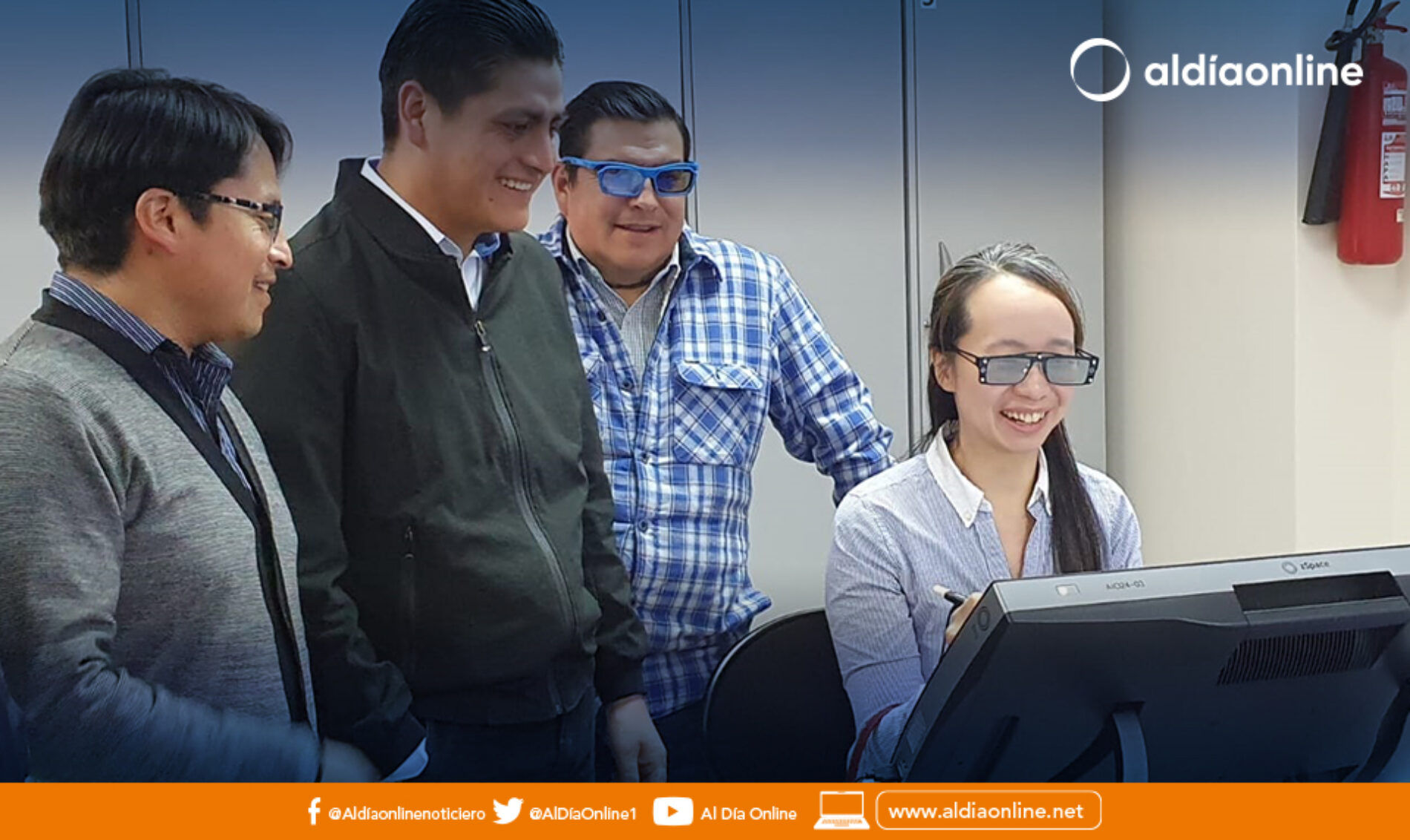 REPRESENTANTES DE HAFENCITY UNIVERSITY CAPACITAN A PERSONAL DEL ISUC EN LA HERRAMIENTA TOSCA