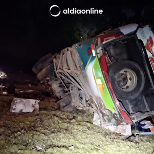CINCO MUERTOS EN UN BUS QUE CAYÓ A UNA QUEBRADA EN PAPALLACTA
