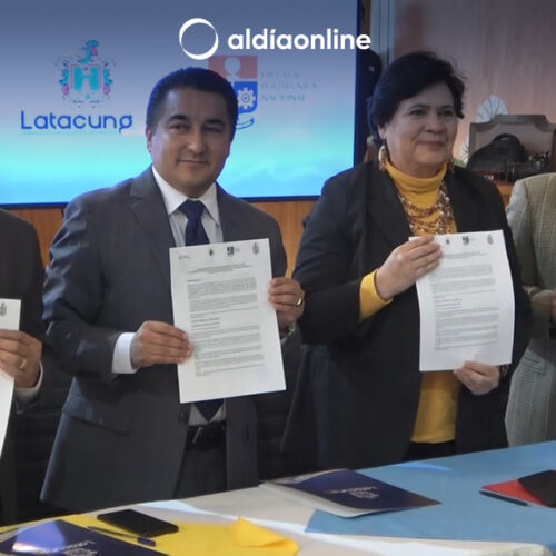 MUNICIPIO FIRMA CONVENIO DE COOPERACIÓN INTERINSTITUCIONAL CON LA ESCUELA POLITÉCNICA NACIONAL.(VIDEO)