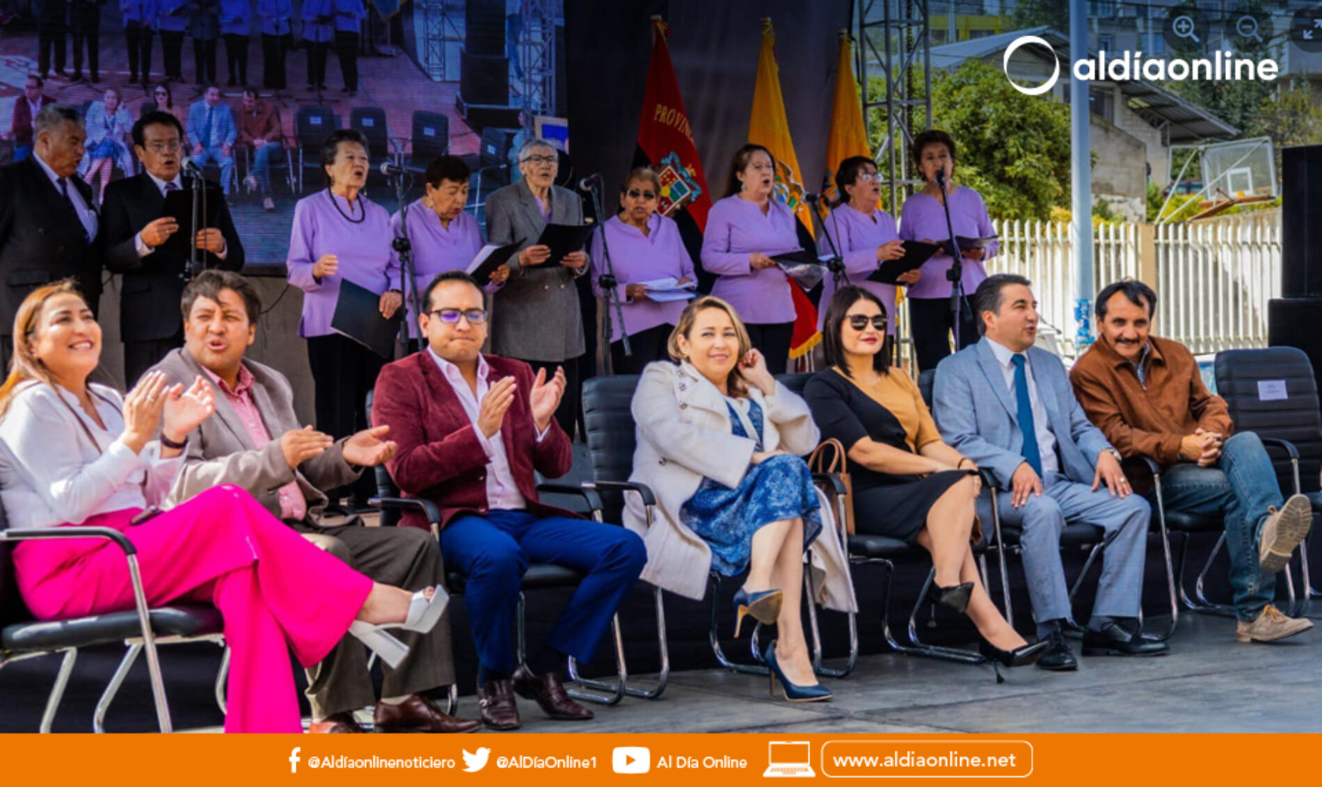 MUNICIPIO LATACUNGA INFORMÓ DE SUS 100 PRIMEROS  DÍAS DE GESTIÓN Y SUS PROYECCIONES  (VIDEO)