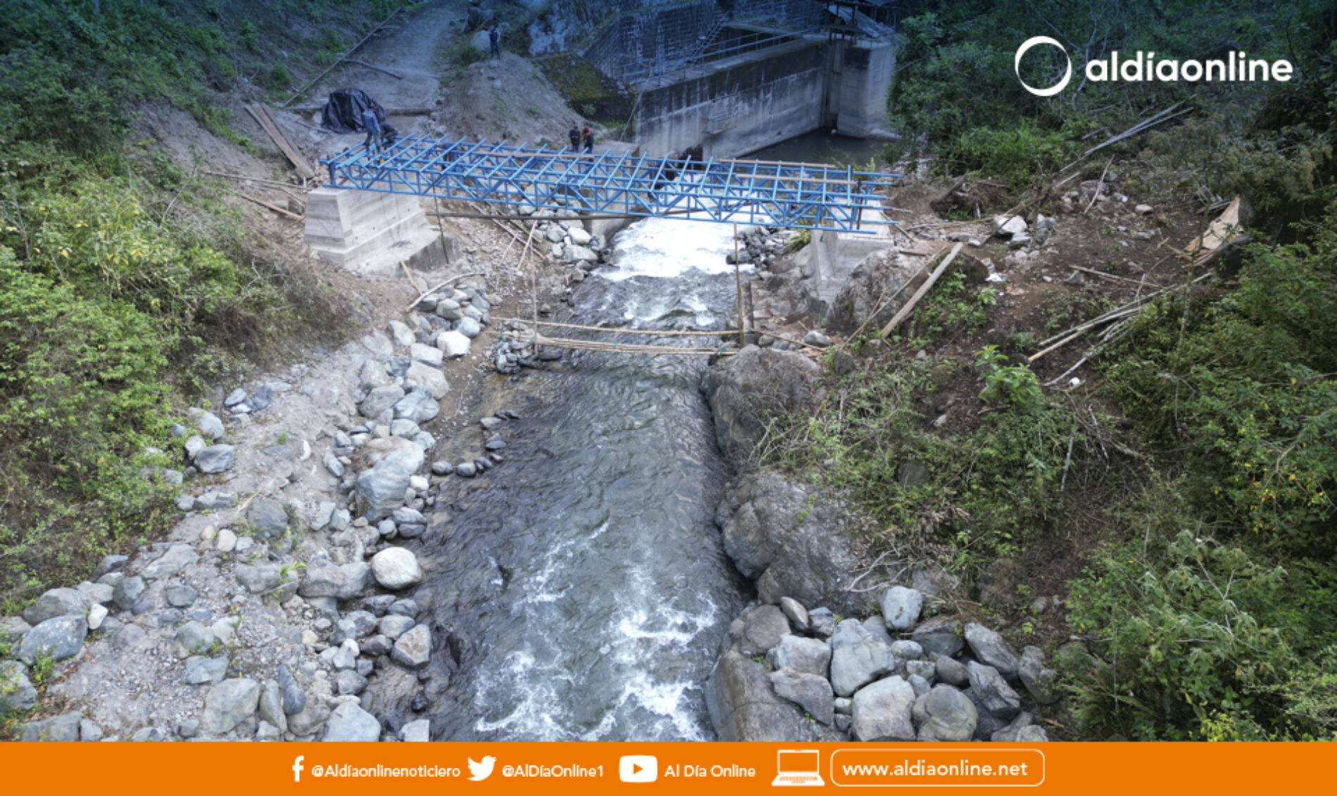 AVANCE EN LA CONSTRUCCIÓN DE TRES PUENTES CARROZABLES EN EL SUBTRÓPICO DE COTOPAXI