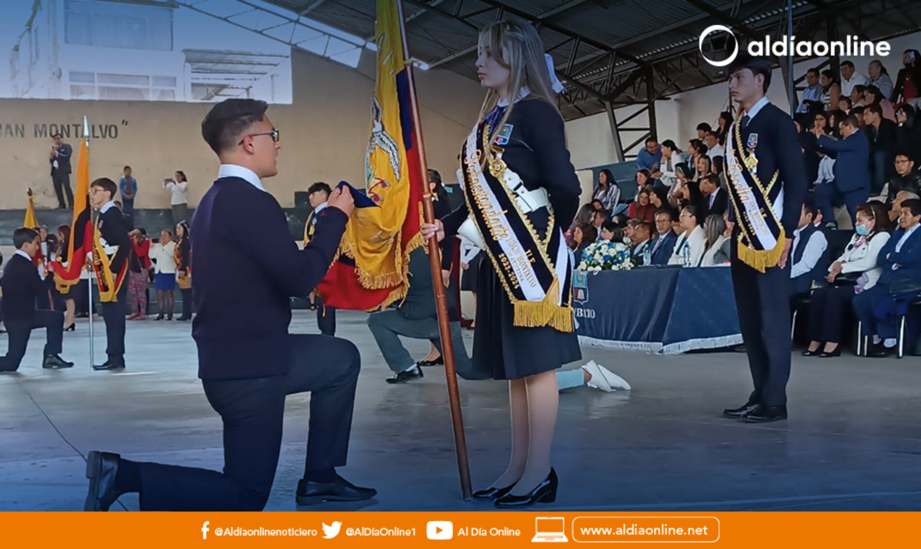 MÁS DE 25 MIL ESTUDIANTES JURARON LEALTAD A LA BANDERA EN LA ZONA 3