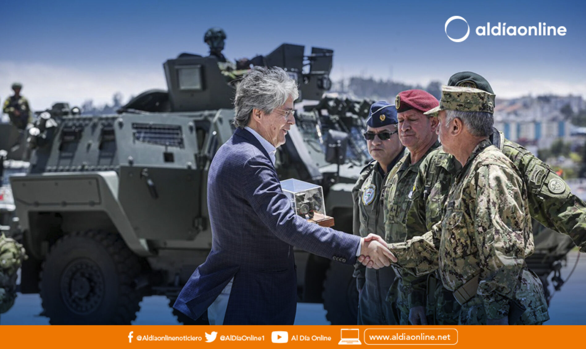 NUEVOS VEHÍCULOS BLINDADOS FORTALECERÁN EL TRABAJO DE LAS FUERZAS ARMADAS