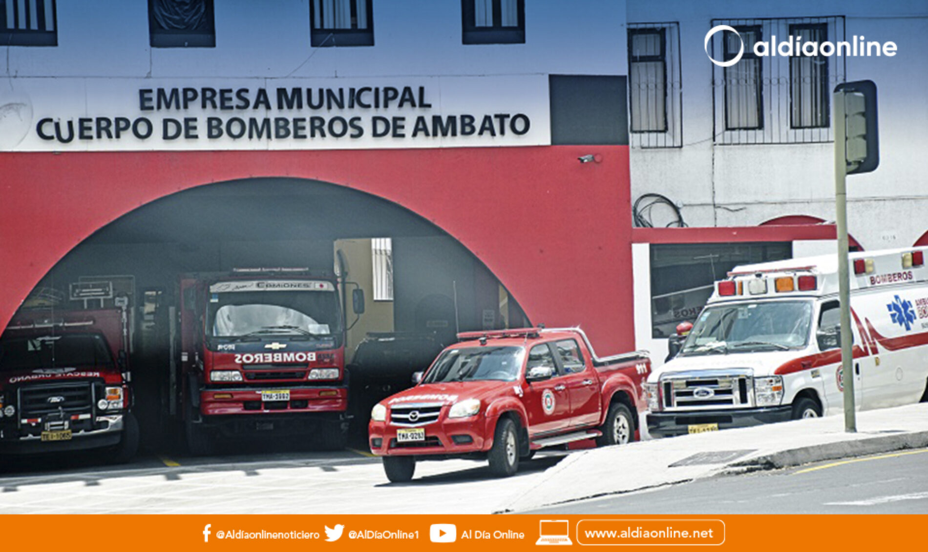 CUERPO DE BOMBEROS DE AMBATO ADQUIRIÓ NUEVO PARQUE AUTOMOTOR