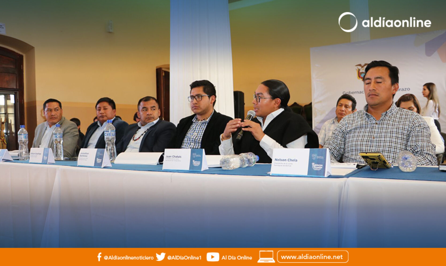 BDE Y CONAGOPARE MANTIENEN ENCUENTRO NACIONAL EN RIOBAMBA