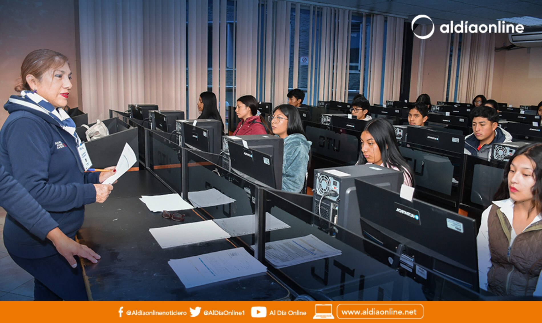 UTC FINALIZA FASE DE EVALUACIÓN A POSTULANTES BACHILLERES