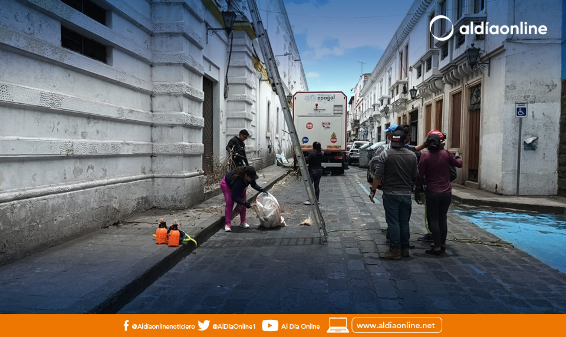 IST VICENTE LEÓN REALIZÓ UNA MINGA DE LIMPIEZA PREVIO AL INICIO DEL NUEVO CICLO ACADÉMICO  