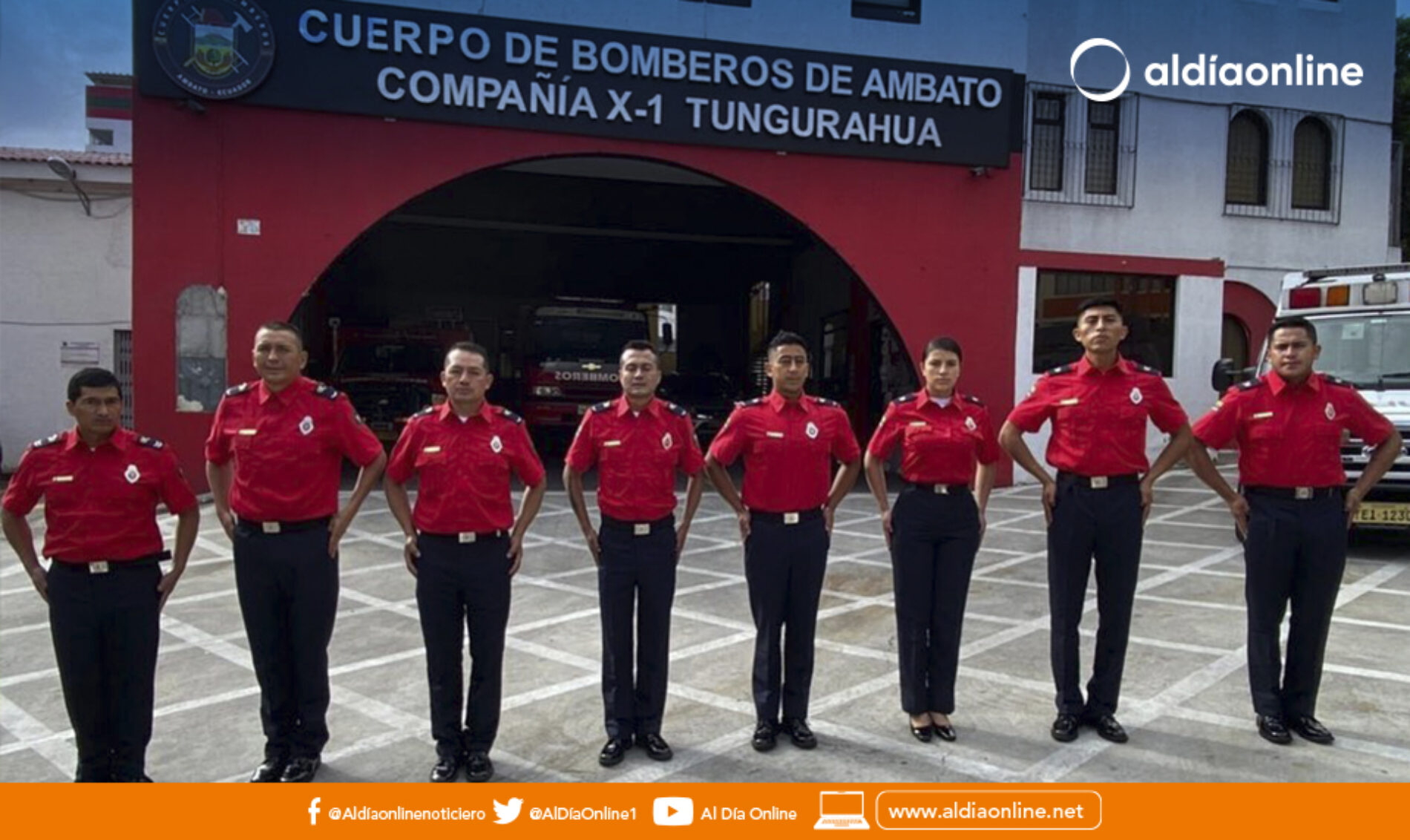 CUERPO DE BOMBEROS DE AMBATO ADQUIRIÓ NUEVO PARQUE AUTOMOTOR