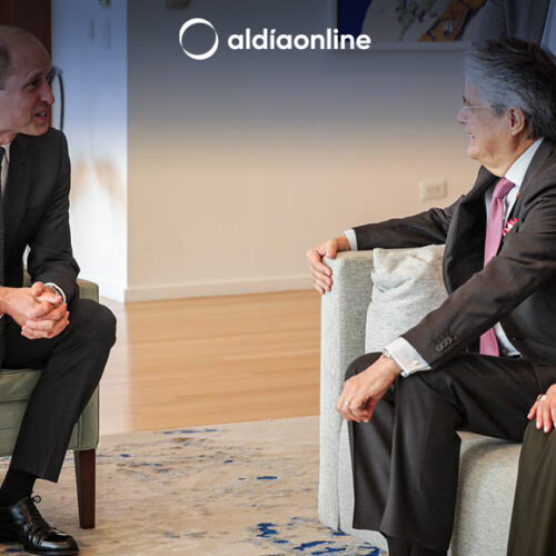 PRESIDENETE DE LA REPÚBLICA MANTUVO REUNIÓN CON PRÍNCIPE DE GALES