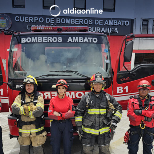 CUERPO DE BOMBEROS DE AMBATO ADQUIRIÓ NUEVO PARQUE AUTOMOTOR