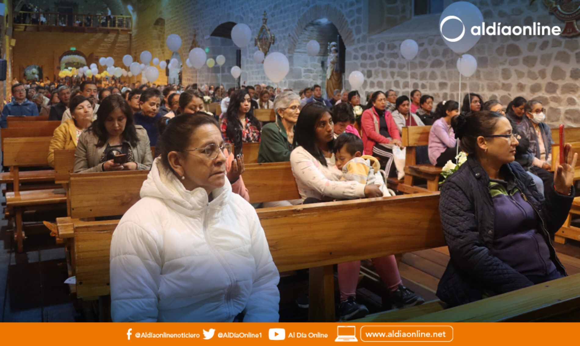 MISA DE ACCIÓN DE GRACIAS, SE VIVIÓ EN LA IGLESIA MATRIZ POR  ANIVERSARIO DE PUJILÍ