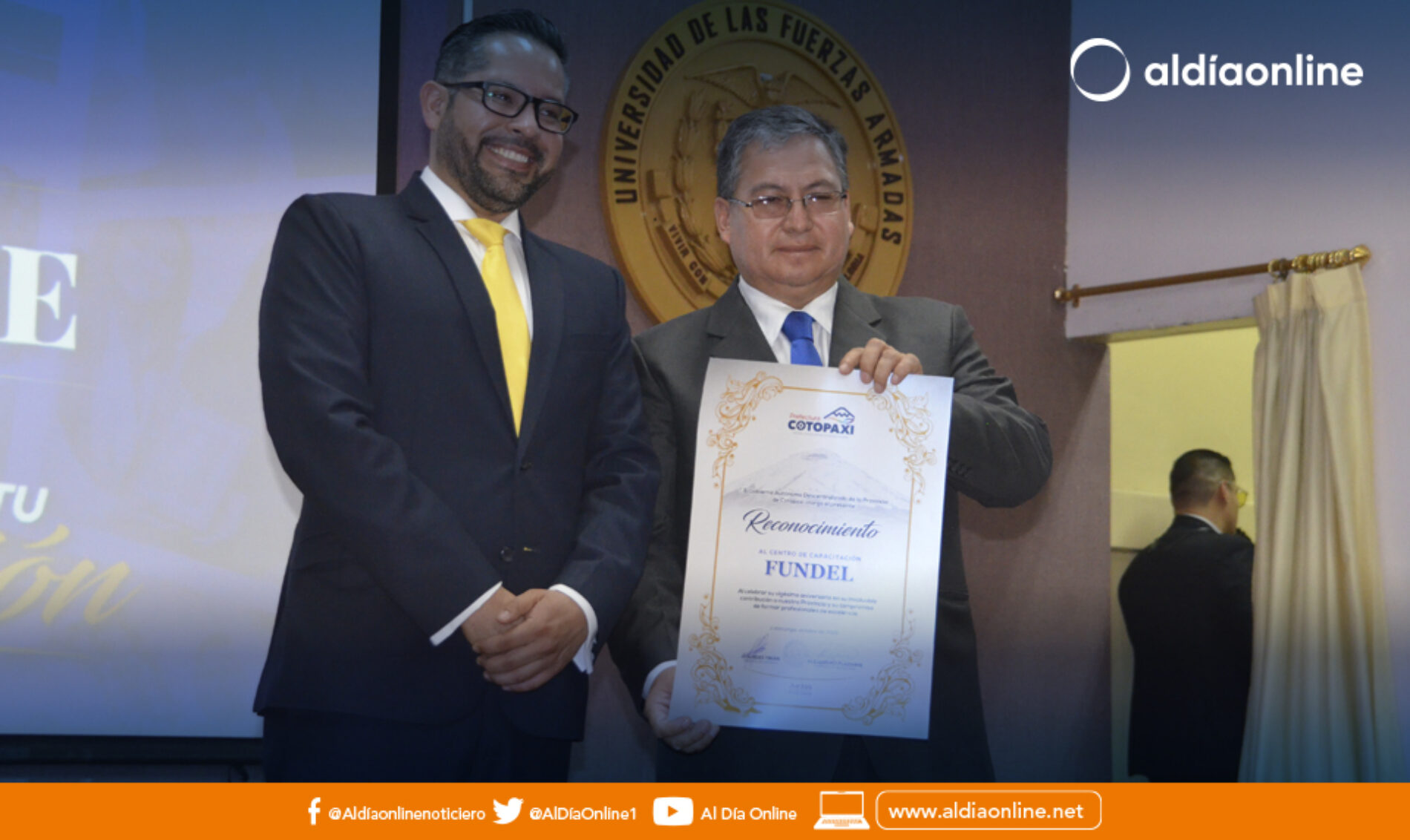 FUNDACIÓN DE DESARROLLO HUMANO Y SOCIAL LATACUNGA  (FUNDEL) CUMPLIÓ 20 AÑOS DE VIDA INSTITUCIONAL (VIDEO)