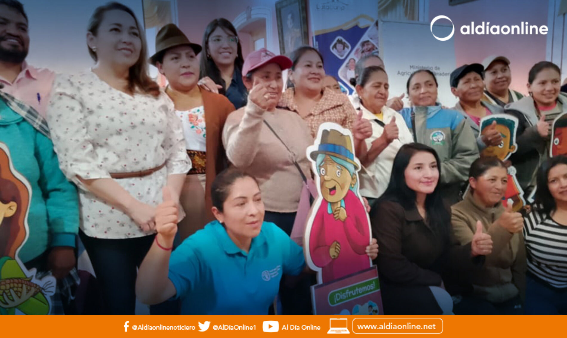 ENTIDADES PÚBLICAS, PRIVADAS EN CONJUNTO CON EL MUNICIPIO DE LATACUNGAN CELEBRARÁN EL DÍA DE LA MUJER RURAL CON VARIOS EVENTOS.(VIDEO)