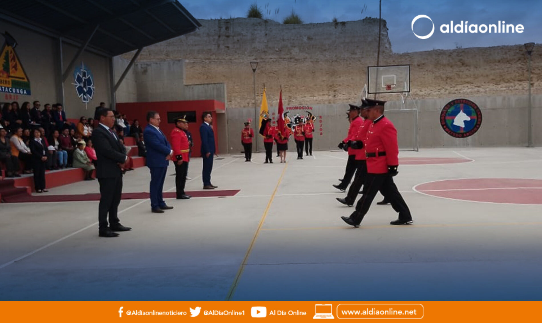 CEREMONIA DE ASCENSO AL PERSONAL OPERATIVO Y DÍA DEL BOMBERO ECUATORIANO.(VIDEOS)