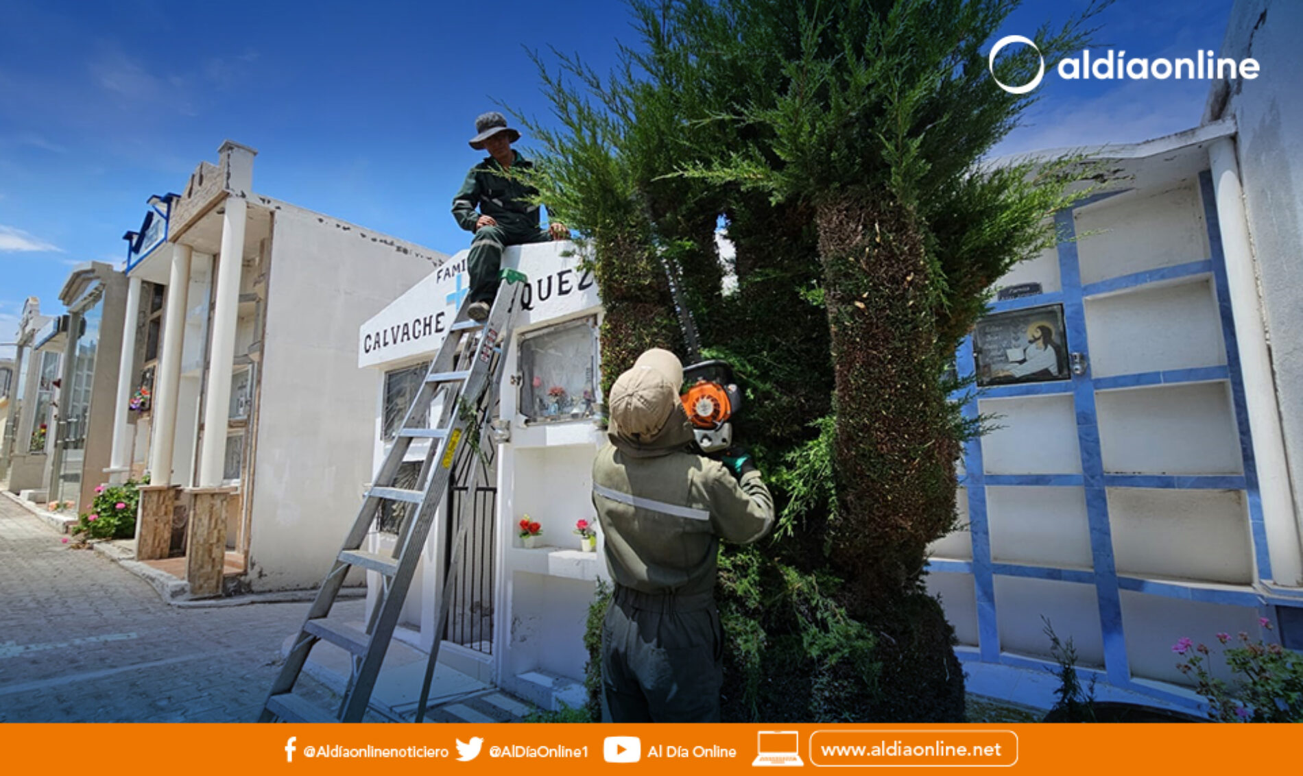 GAD SALCEDO MEJORA LOS ESPACIOS DEL CEMENTERIO MUNICIPAL