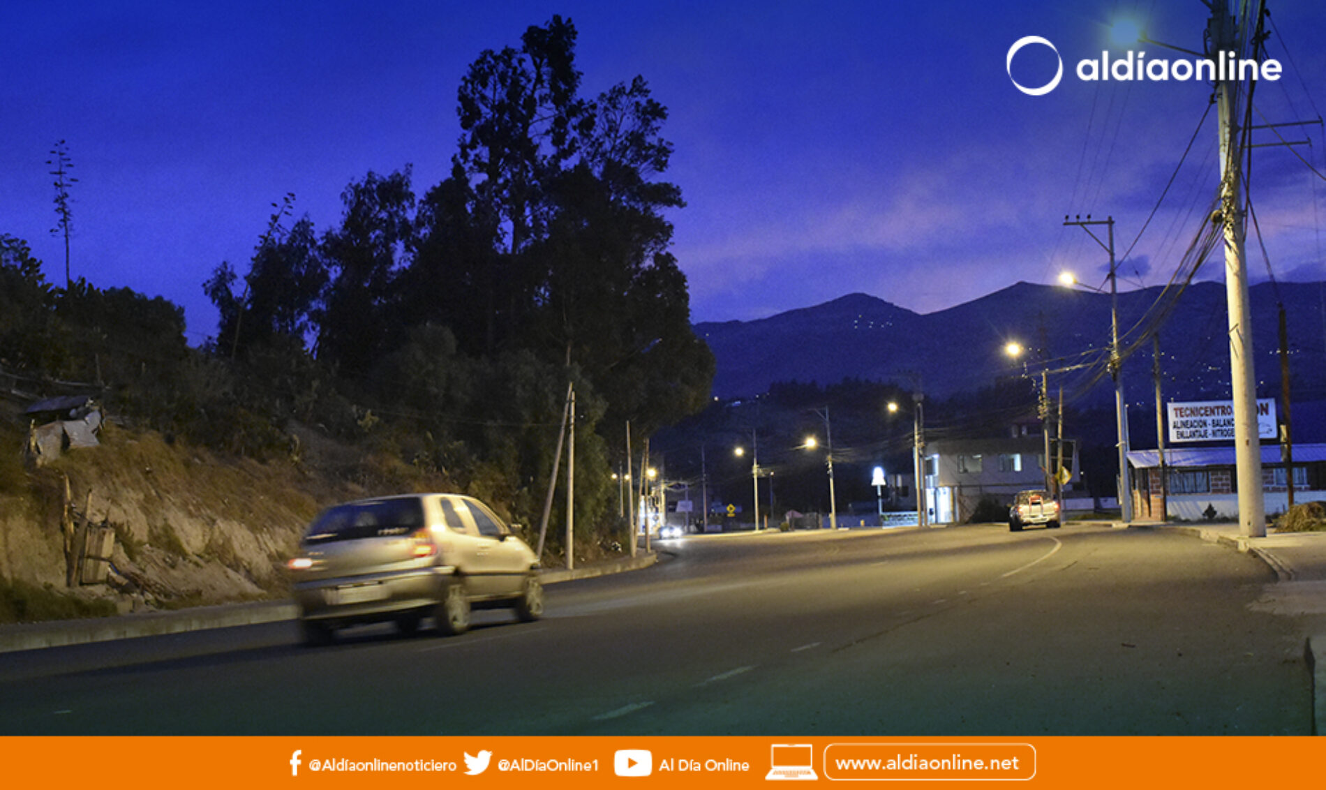 ILUMINACIÓN INGRESO SUR A SALCEDO, UN PROBLEMA DE AÑOS RESUELTO EN CUATRO MESES