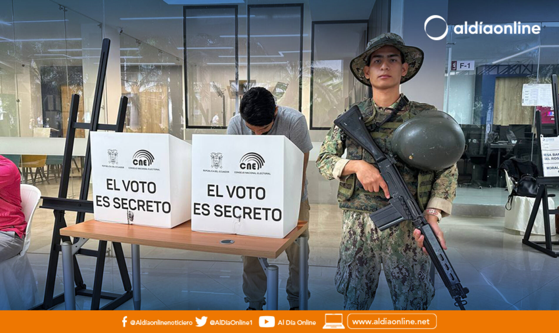 RESGUARDO MILITAR Y POLICIAL A RECINTOS ELECTORALES INICIA ESTE 11 DE OCTUBRE