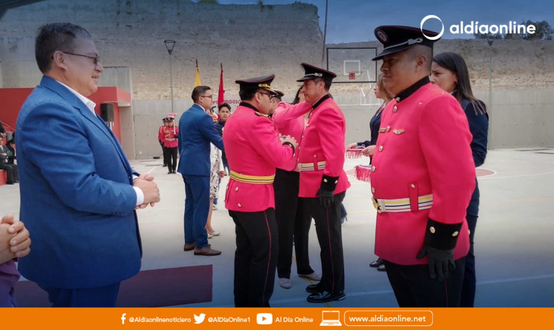 CEREMONIA DE ASCENSO AL PERSONAL OPERATIVO Y DÍA DEL BOMBERO ECUATORIANO.(VIDEOS)