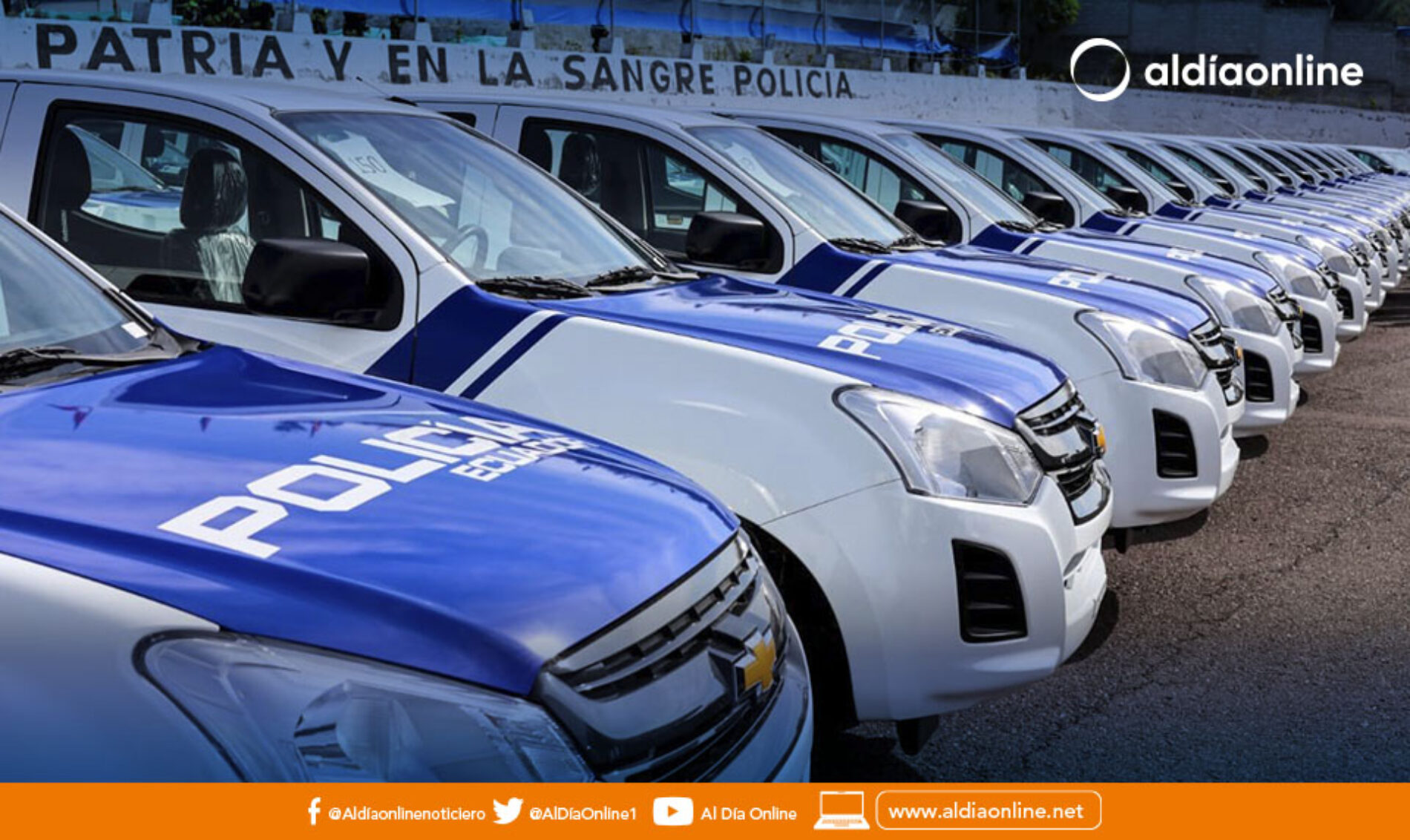 ECUATORIANOS, EL EQUIPAMIENTO A LA POLICÍA NACIONAL AVANZA.