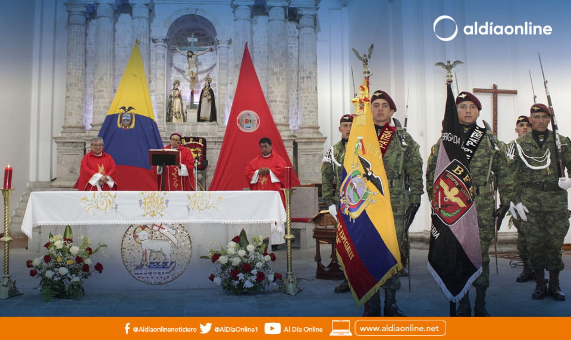 SOLDADOS DE FUERZAS ESPECIALES REALIZAN MISA DE ACCIÓN DE GRACIAS.