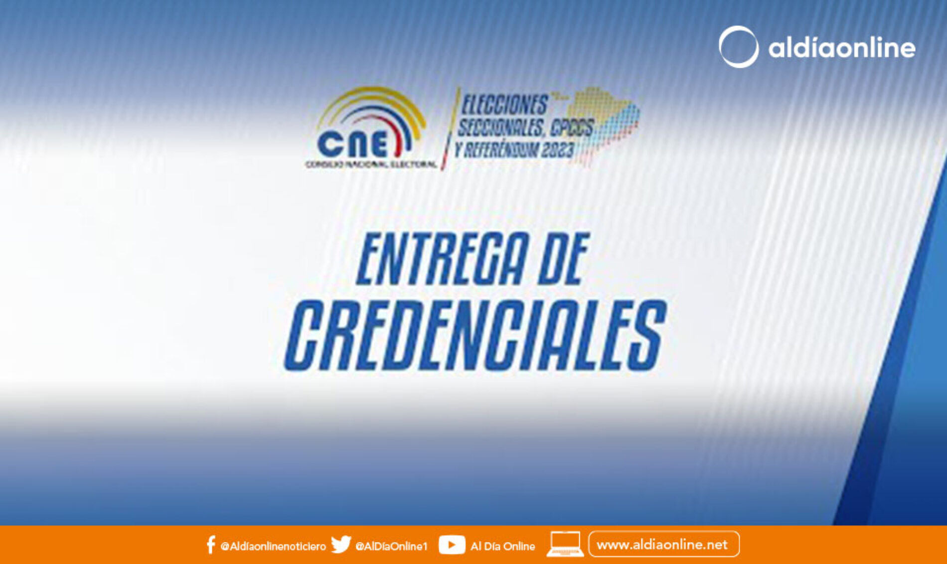 ASAMBLEÍSTAS DE COTOPAXI RECIBIRÁN SUS CREDENCIALES EL MARTES 24 DE OCTUBRE