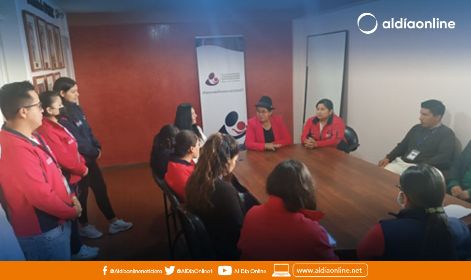 PREFECTA LOURDES TIBÁN VISITÓ EL PATRONATO PROVINCIAL Y ANUNCIÓ NUEVOS PROYECTOS.