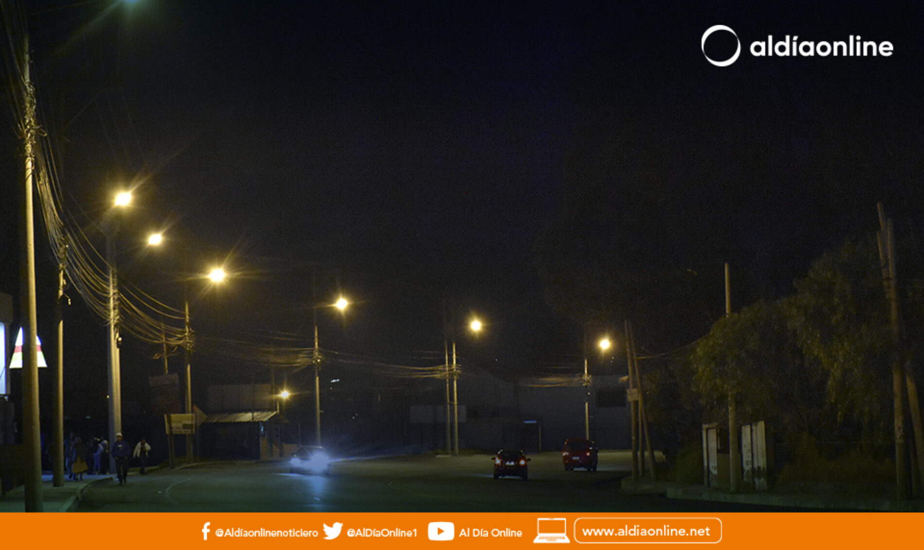 ILUMINACIÓN INGRESO SUR A SALCEDO, UN PROBLEMA DE AÑOS RESUELTO EN CUATRO MESES