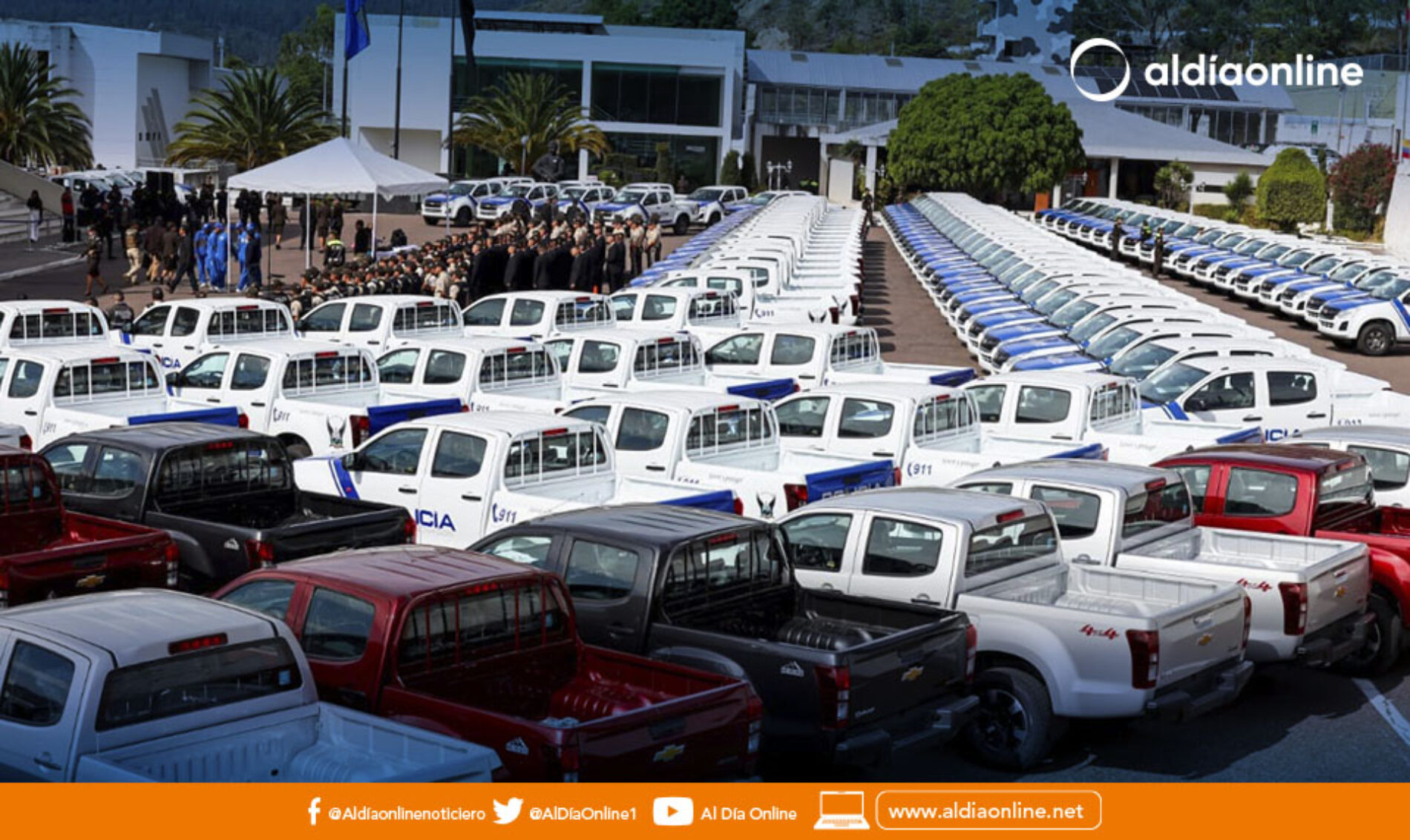 ECUATORIANOS, EL EQUIPAMIENTO A LA POLICÍA NACIONAL AVANZA.