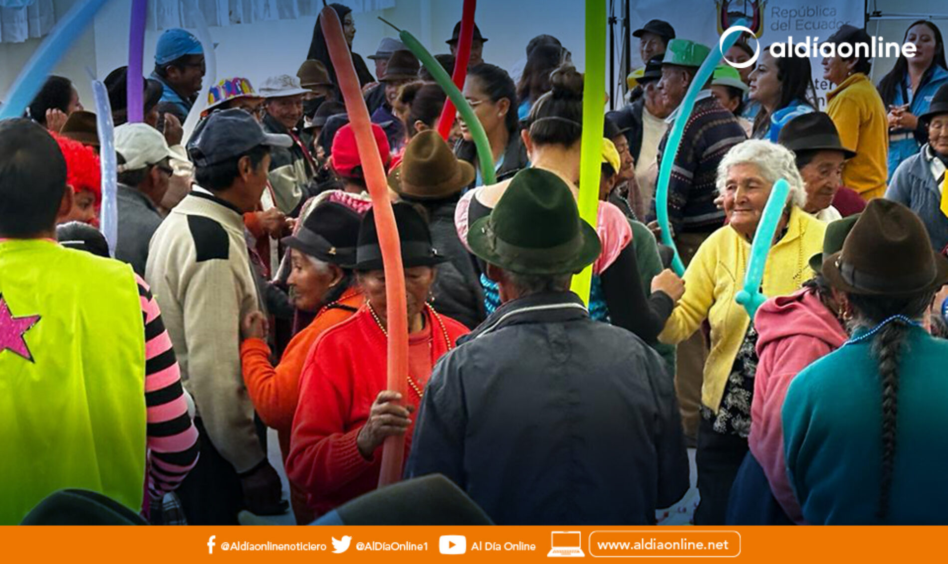 CON ACTIVIDADES DE INTEGRACIÓN, ADULTOS MAYORES DEL DISTRITO LATACUNGA CELEBRAN EL DÍA INTERNACIONAL DE LAS PERSONAS DE EDAD