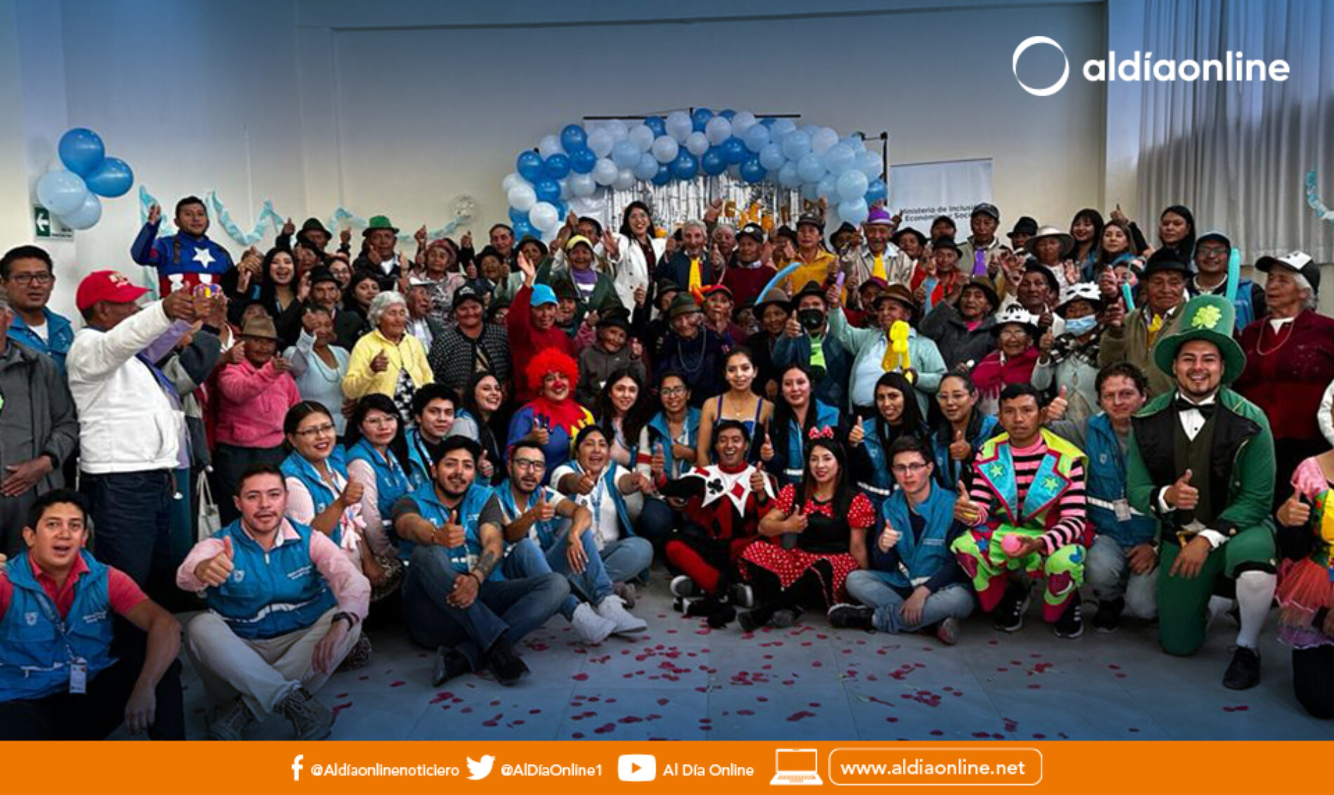 CON ACTIVIDADES DE INTEGRACIÓN, ADULTOS MAYORES DEL DISTRITO LATACUNGA CELEBRAN EL DÍA INTERNACIONAL DE LAS PERSONAS DE EDAD