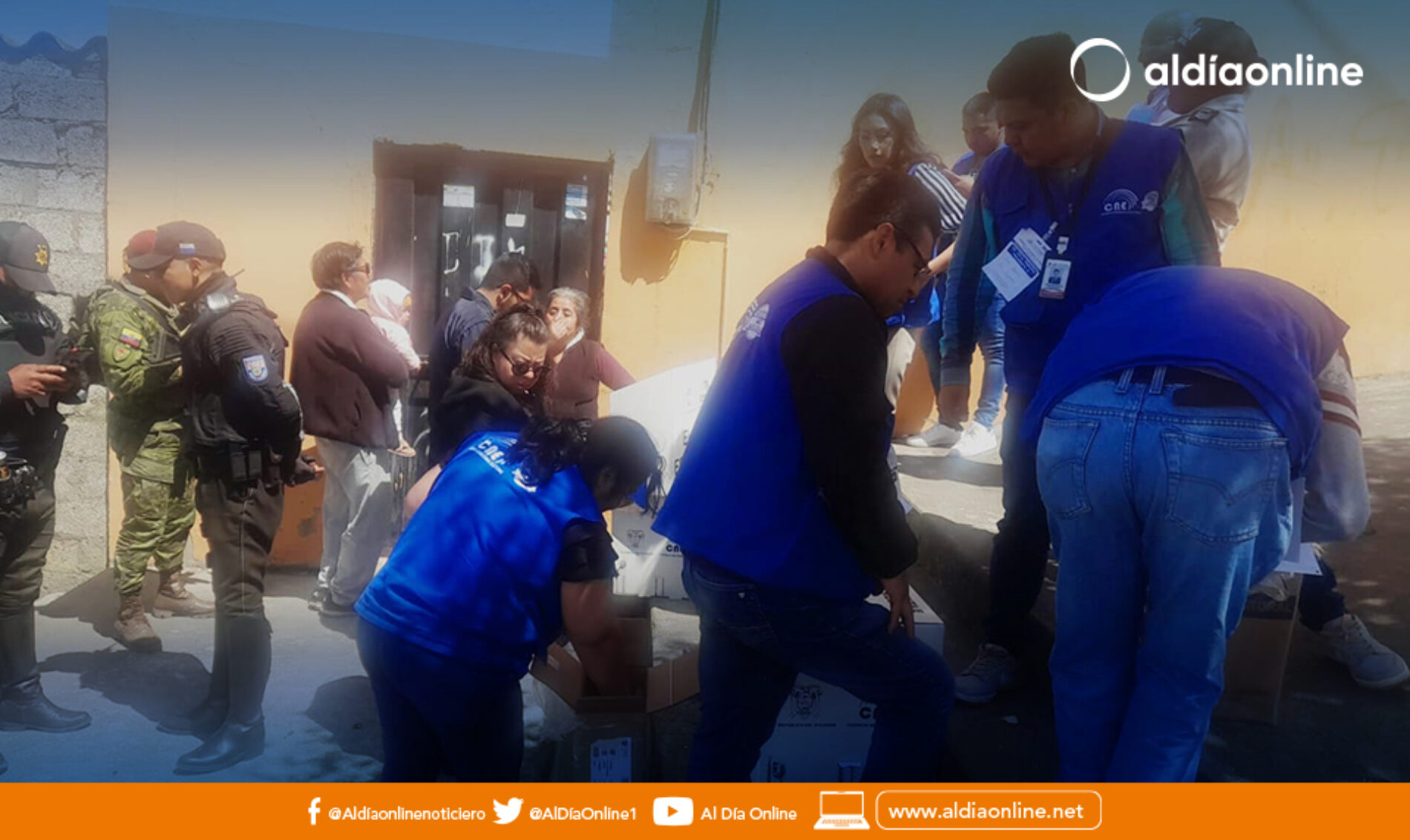 SUFRAGIO DE VOTO EN CASA SE DESARROLLÓ EN COTOPAXI