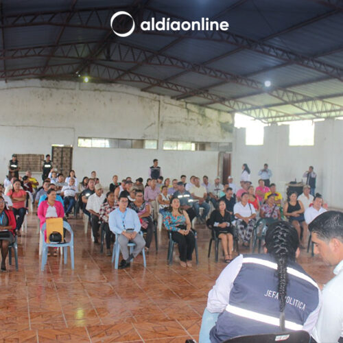 ENTREGA Y FUNCIONAMOENTO DE ALARMAS COMUNITARIAS EN LA MANÁ
