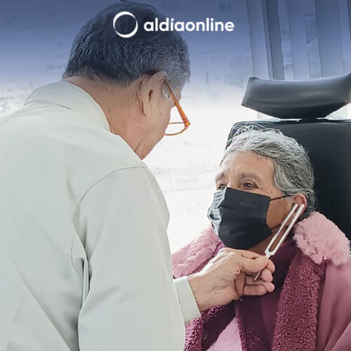 ADULTOS MAYORES BENEFICIADOS CON EXÁMENES DE AUDIOMETRÍA Y AUDÍFONOS EN COTOPAXI